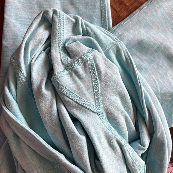 BEYOND YOGA pool blue CROPPED leggings space dye cropped tights crops - Picture 8 of 9